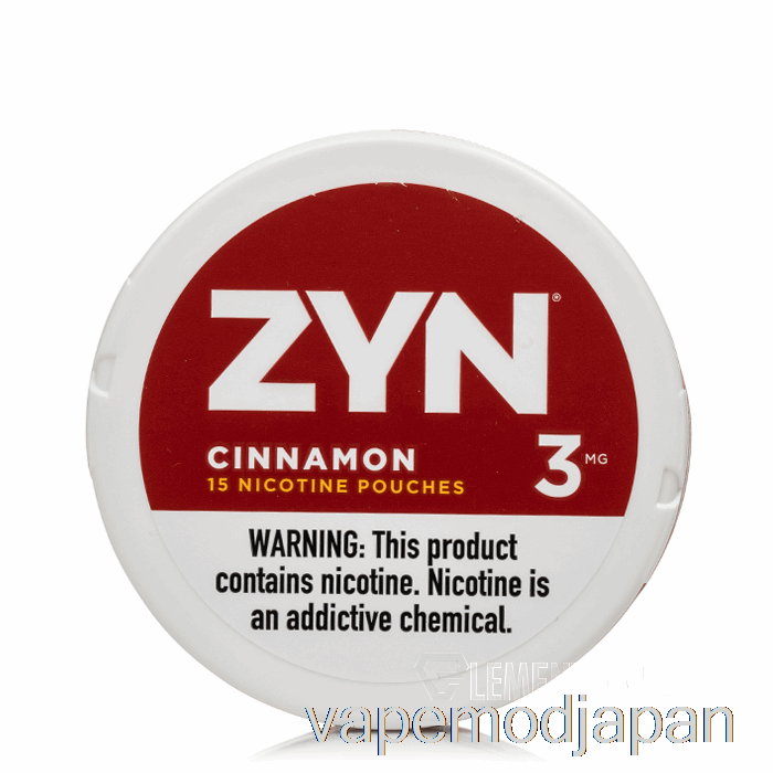 Vape Japan Zyn ニコチン パウチ - シナモン 3mg